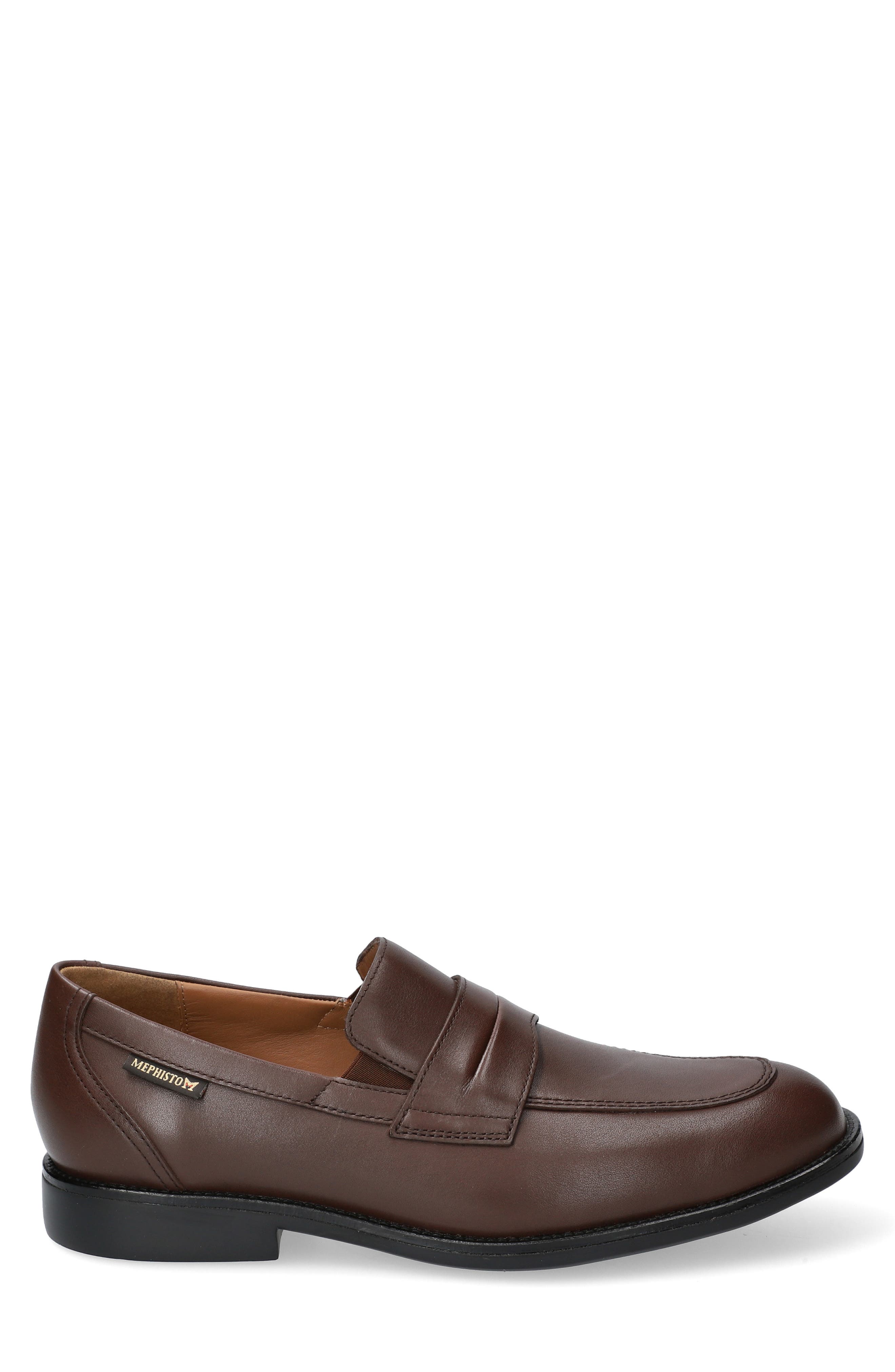 Fergus Loafer, Alternate, color, DARK BROWN