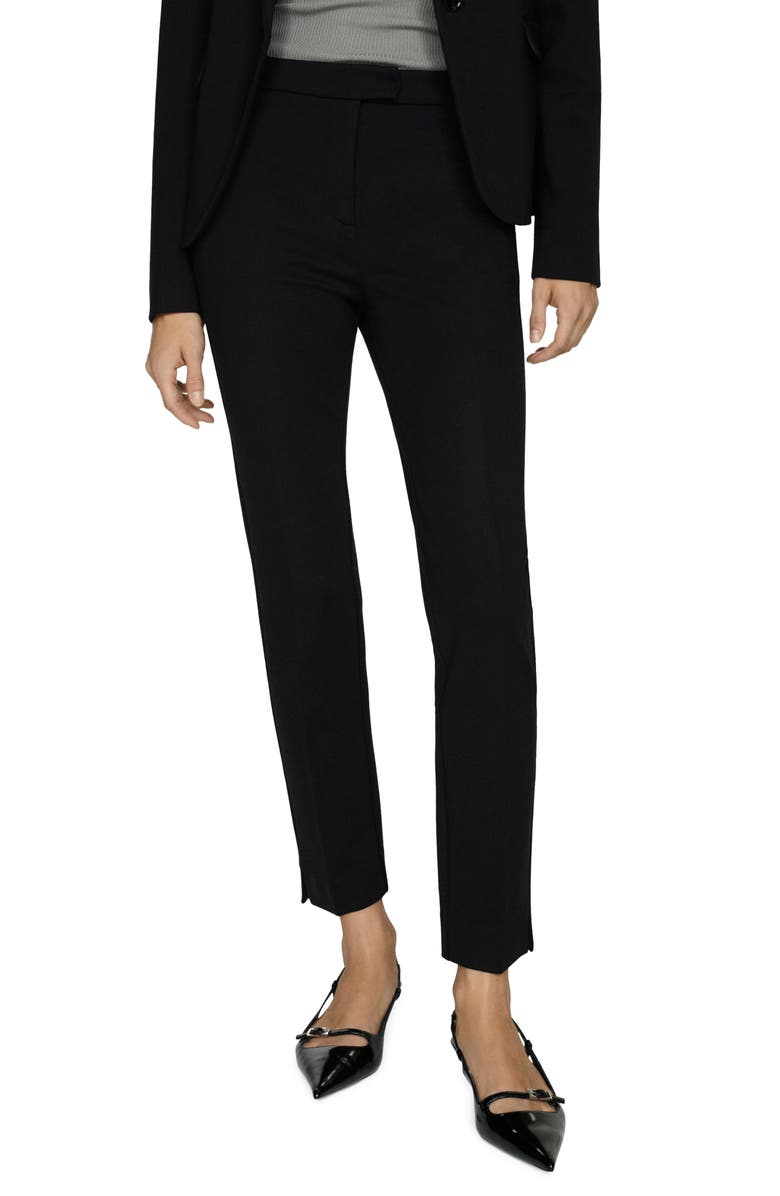 MANGO Slim Ankle Pants, Main, color,