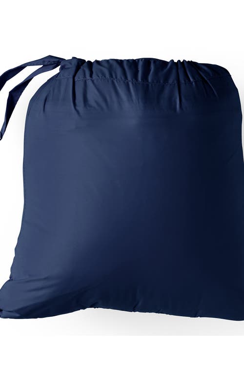 Lands' End Wanderweight Ultralight Packable Down Jacket In Deep Sea Navy