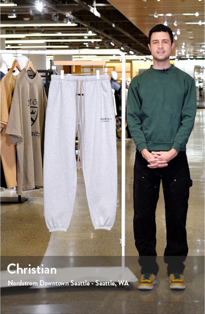 Cotton Blend Fleece Sweatpants, sales video thumbnail