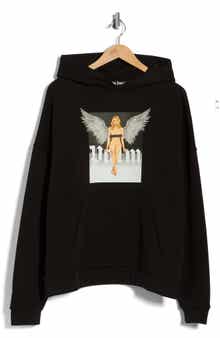 Palm Angels Angel Graphic Hoodie