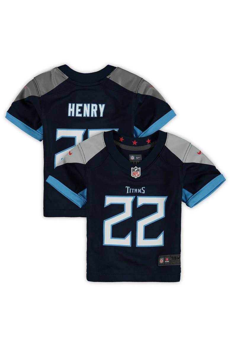 Infant Nike Derrick Henry Navy Tennessee Titans Game Jersey, Alternate, color, NAVY