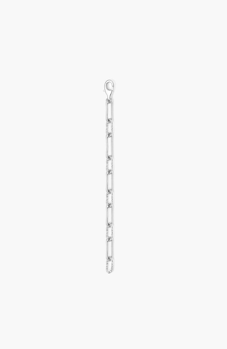YOJ Oto Rope Slim Chain Bracelet in Silver, Alternate, color, Silver