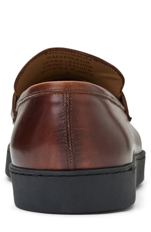 Bruno Magli Prato Penny Loafer In Cognac/black