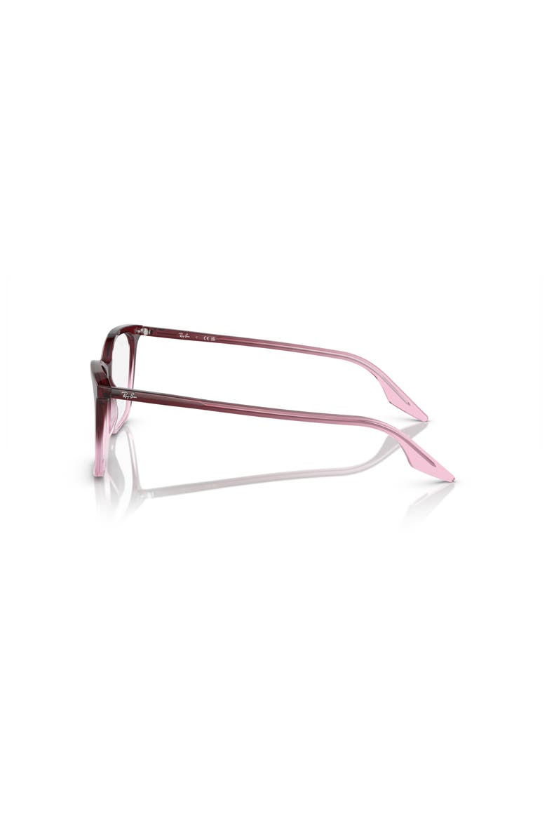 52mm Cat Eye optical glasses, Alternate, color, Red