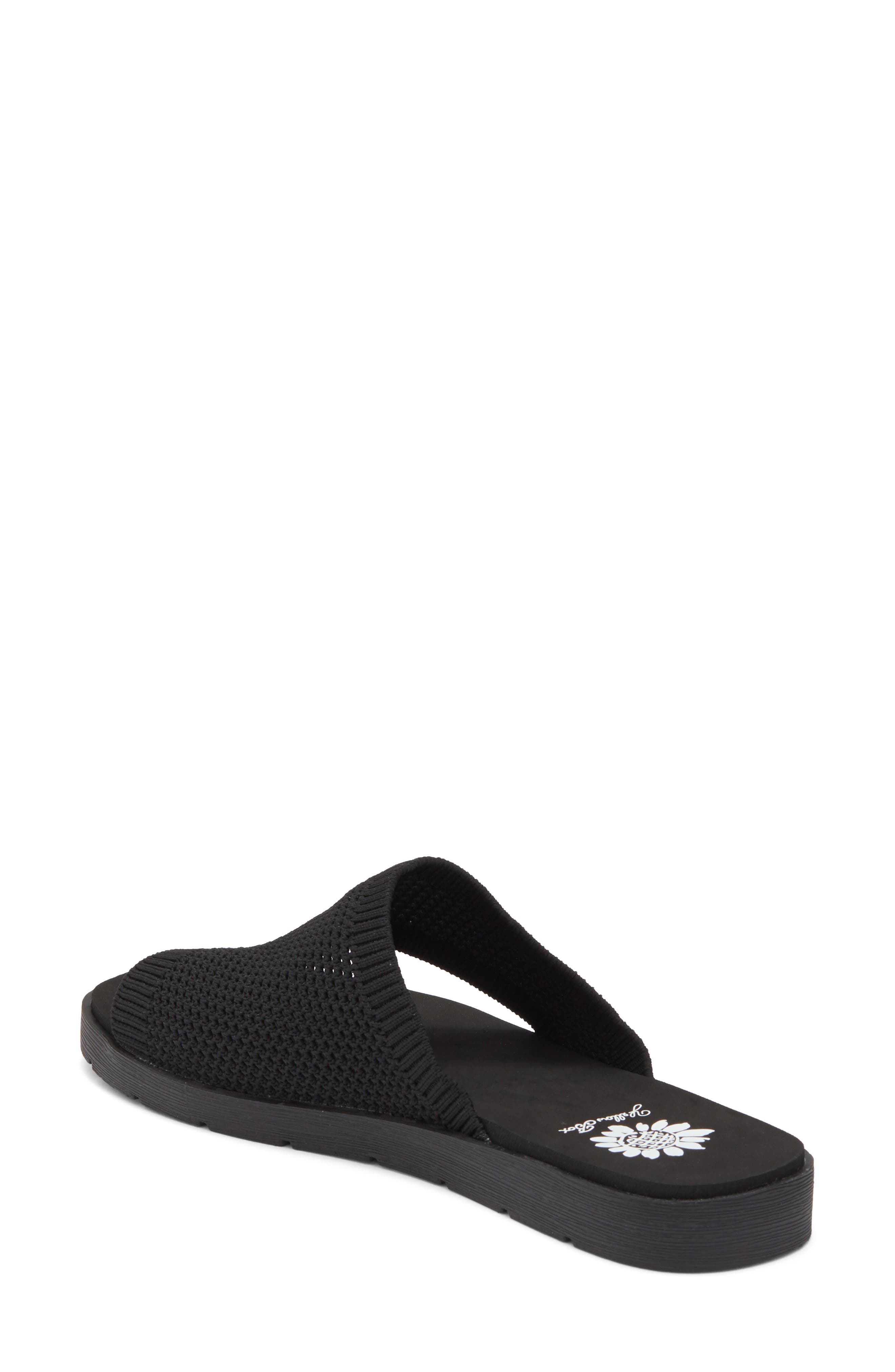 Yellow Box Premium Feeza Sandal, Alternate, color, Black