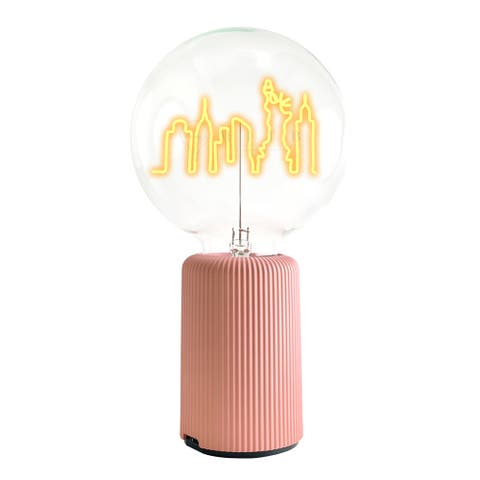 New York  Skyline Portable Table Lamp
