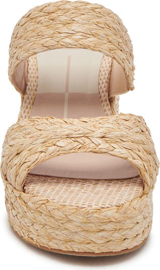 Latoya Raffia Platform Sandal