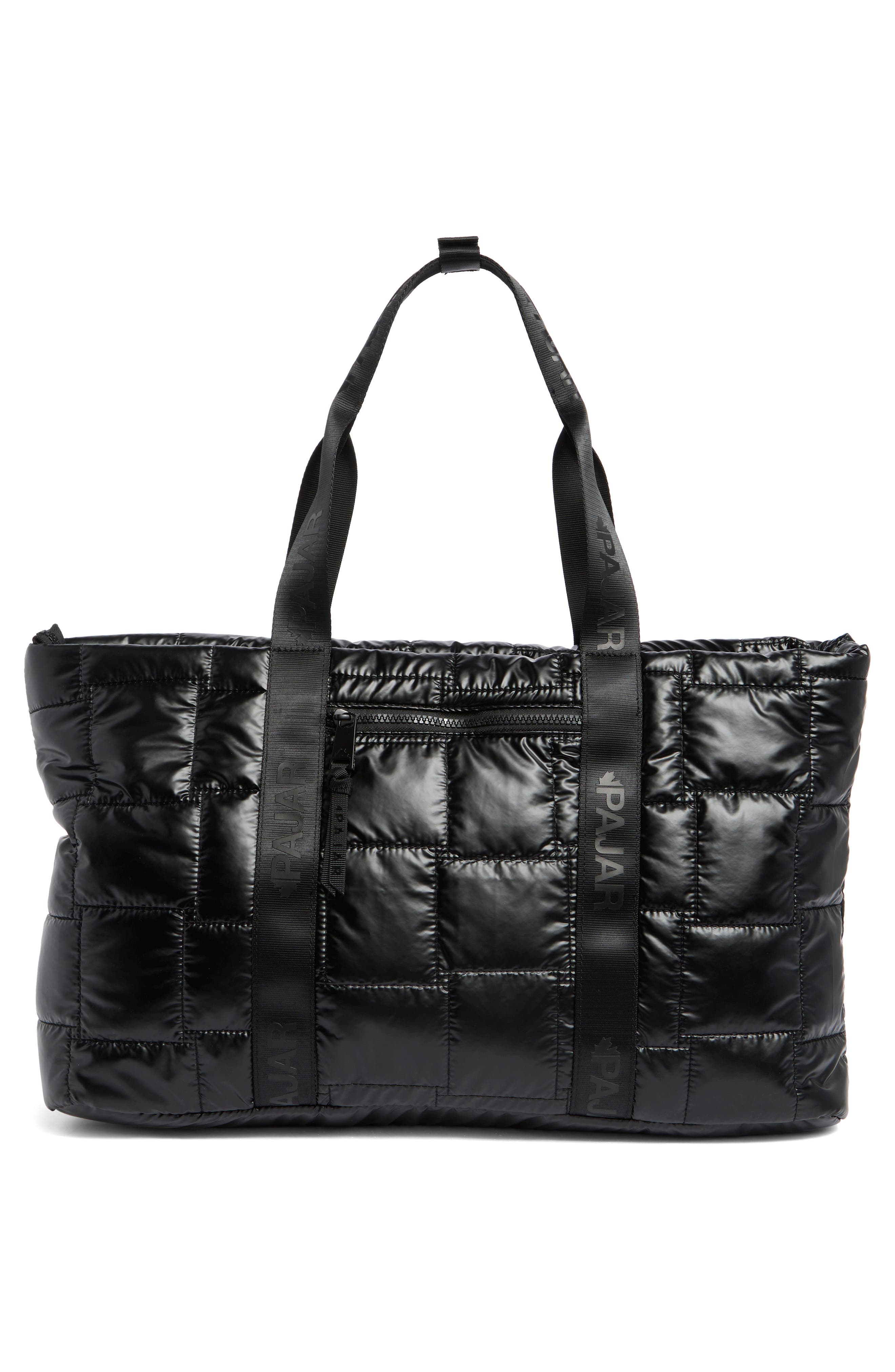 Pajar Quilted Nylon Tote Bag, Alternate, color, 