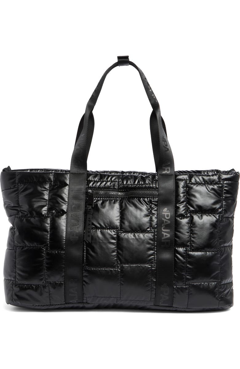 Pajar Quilted Nylon Tote Bag, Alternate, color,