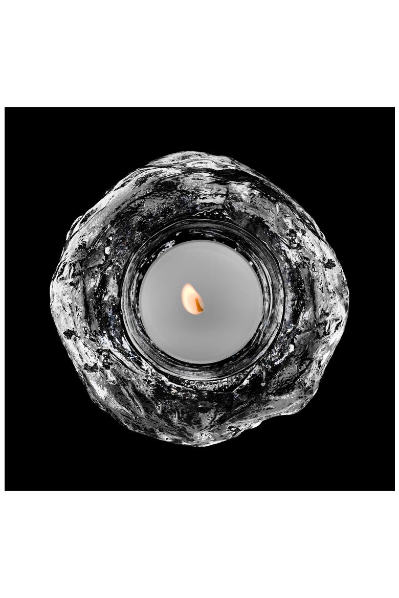 Set of 3 Snowball Glass Votives, Alternate, color, WHITE