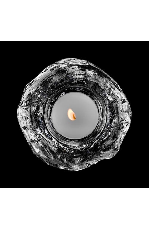 Kosta Boda Set Of 3 Snowball Glass Votives In White