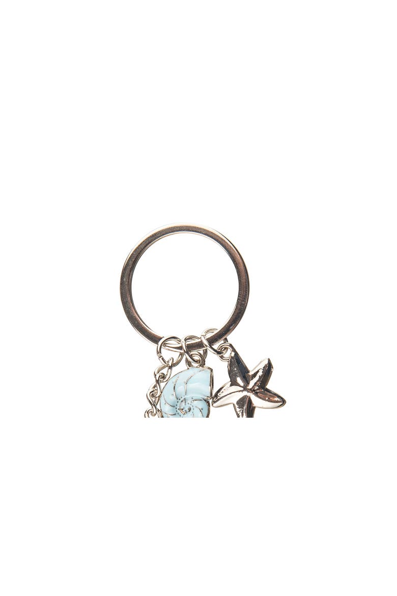 Mermaid Keychain, Alternate, color, Blue