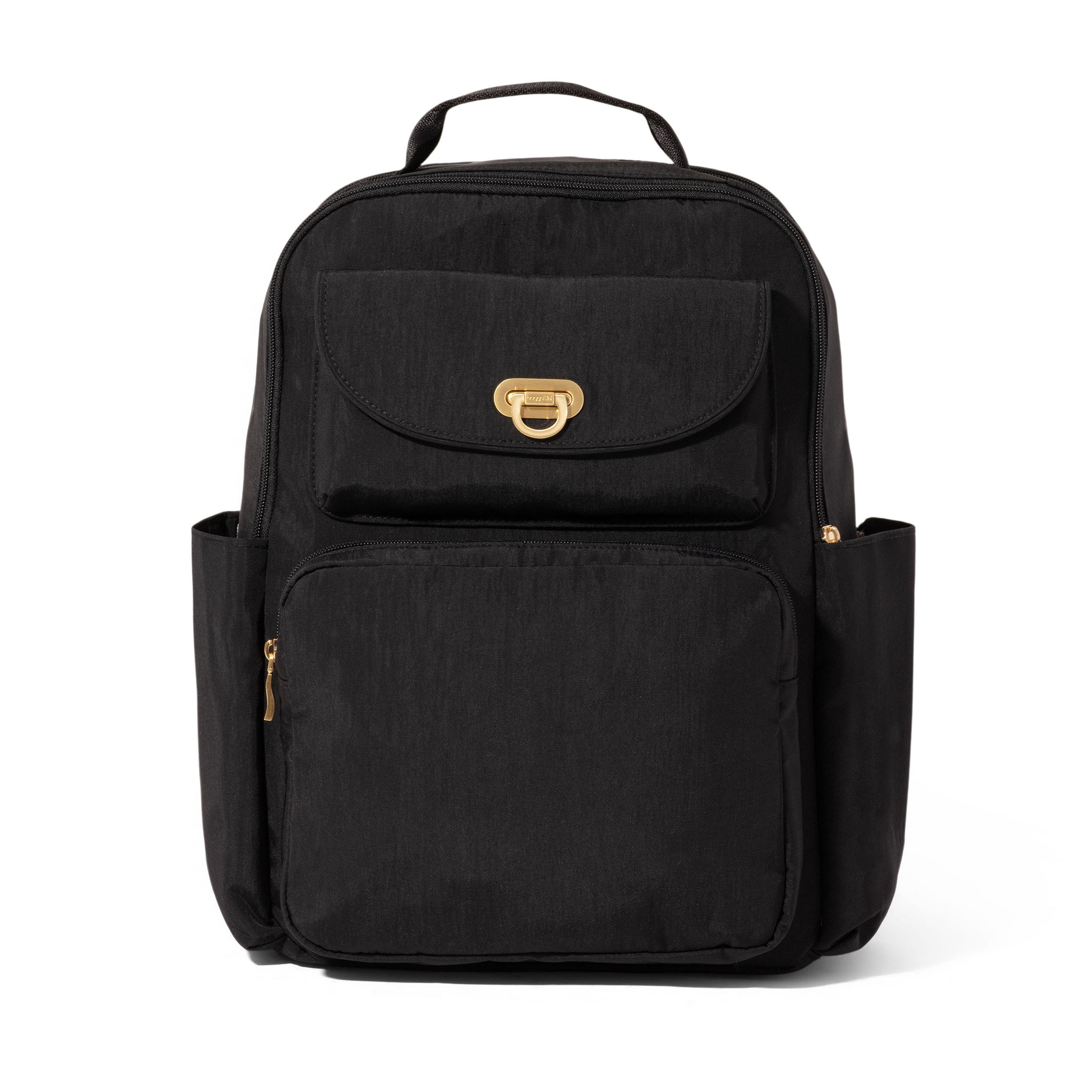 Black with Gold Hardware