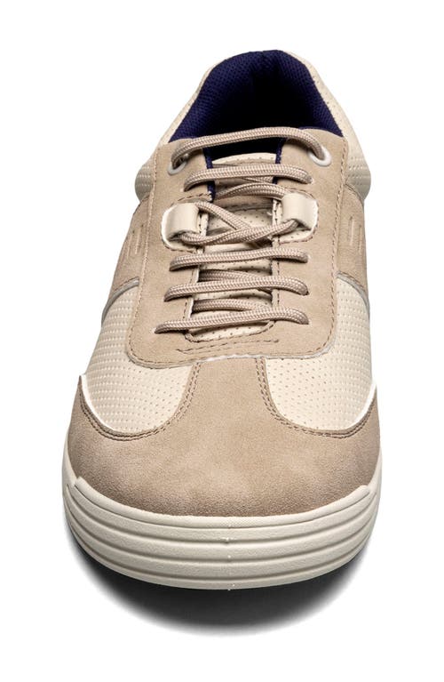 Nunn Bush Kore City Walk Court Sneaker In Taupe Multi