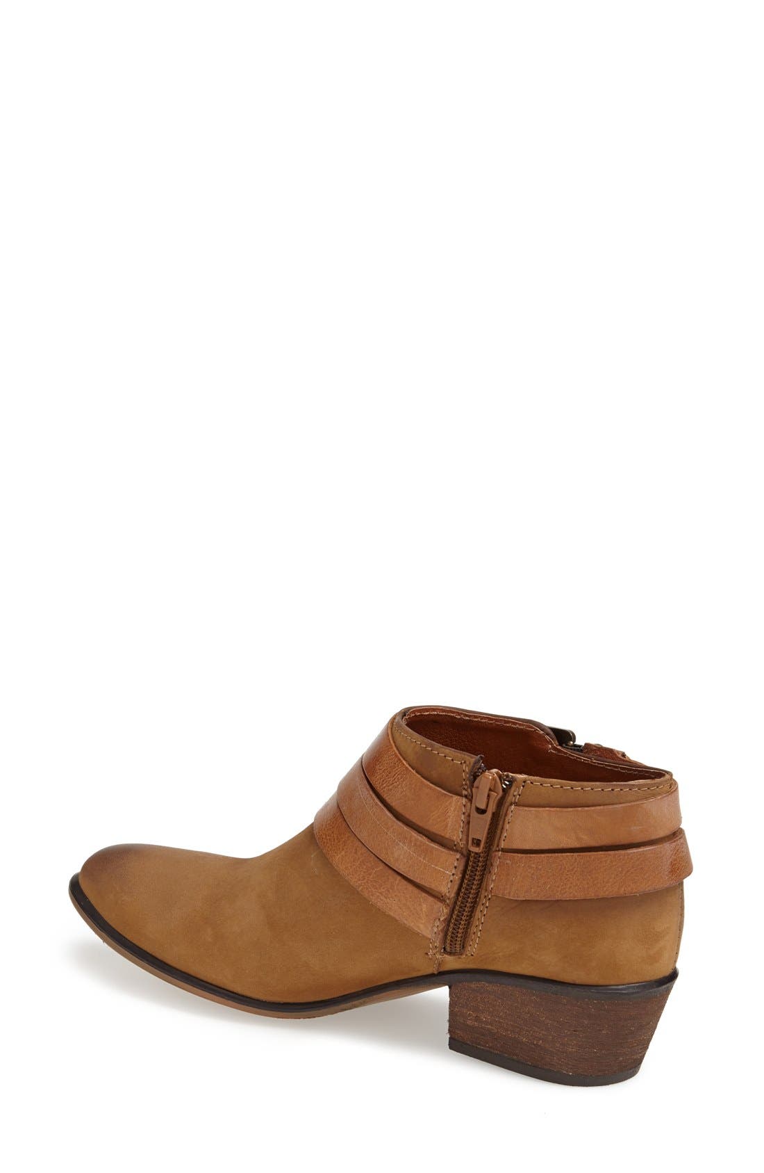'Regennt' Leather Bootie, Alternate, color, BROWN MULTI