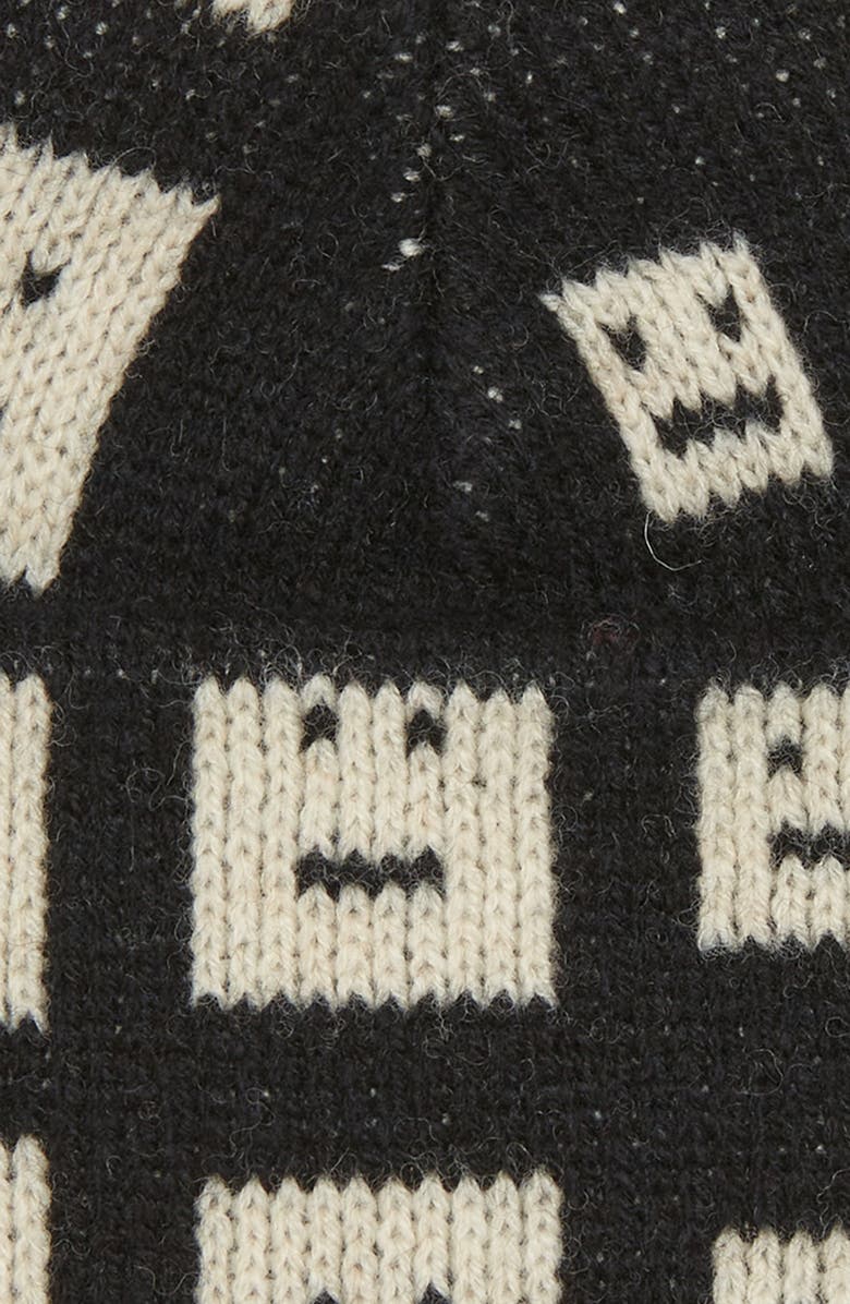 Acne Studios Kian Optical Wool Beanie, Alternate, color,