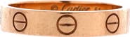 Pre-Owned Cartier Love Wedding Band Ring 18K Rose Gold