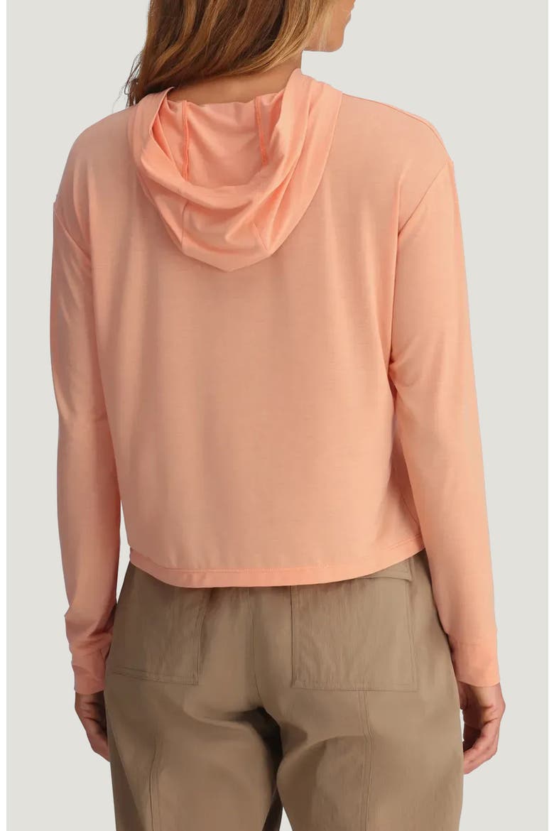 Elevate Lightweight Performance Hoodie, Alternate, color, LIGHT CORAL