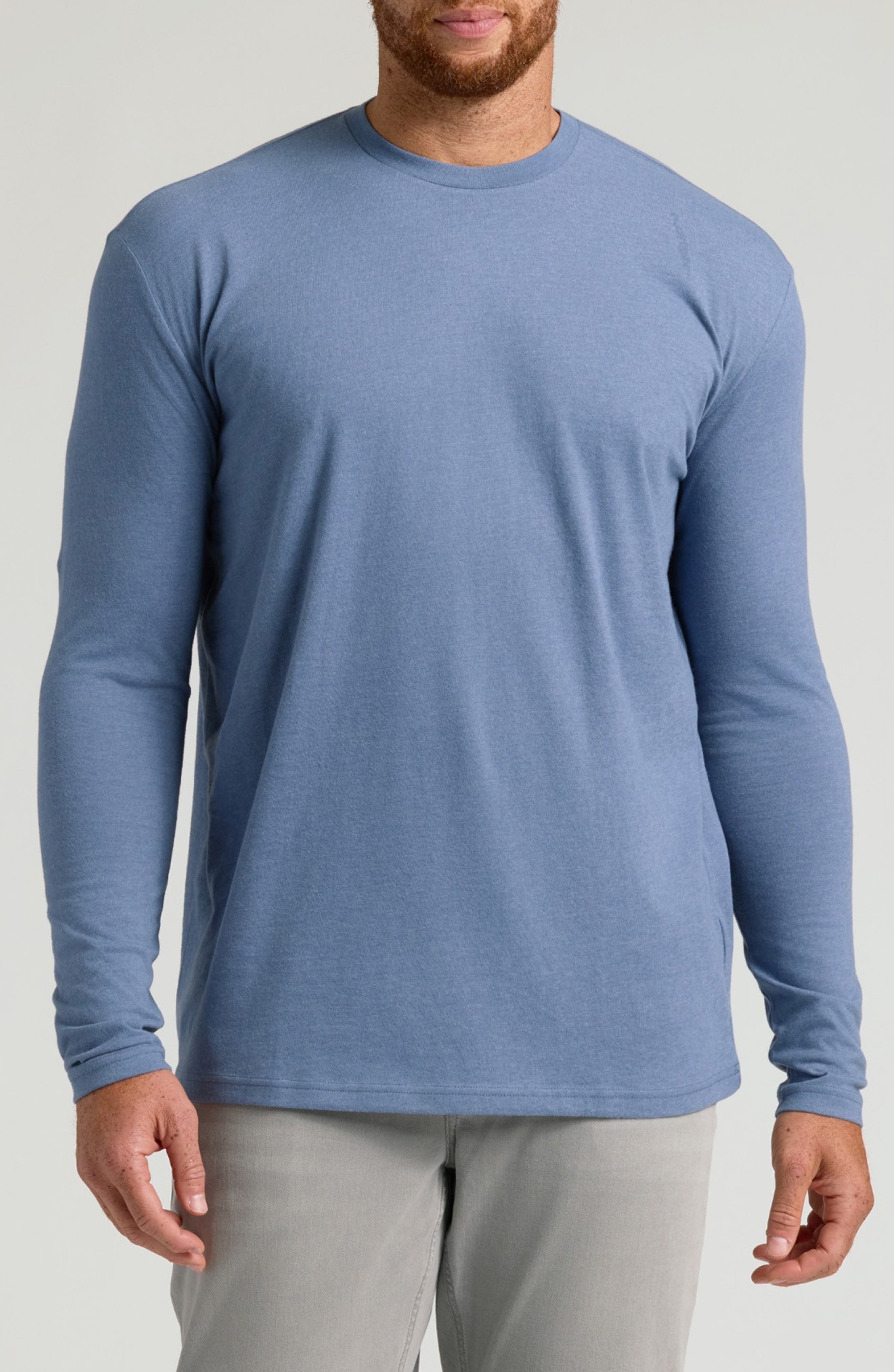 selected DARK HEATHER VINTAGE NAVY