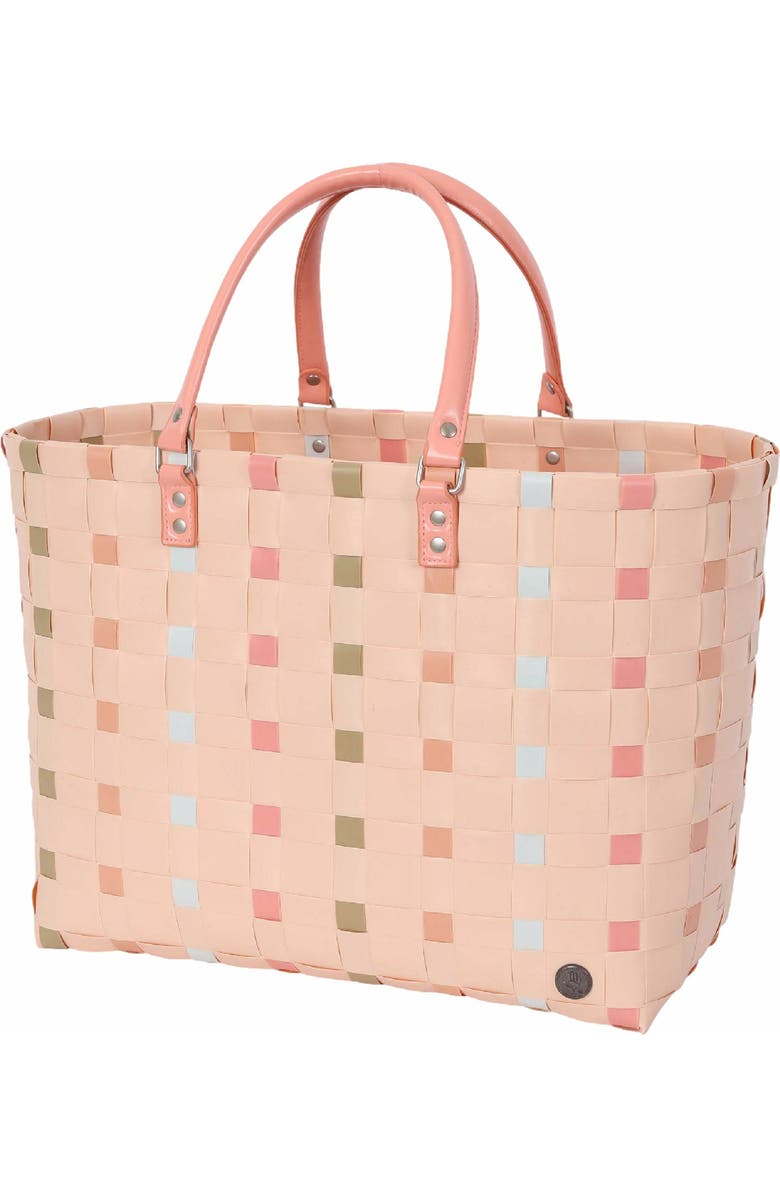 Handed By Dots Recycled Plastic Weekender Bag, Alternate, color, Misty Grey Mix