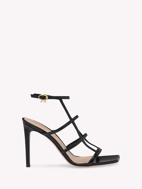Shop Gianvito Rossi Mondry Sandals In Black
