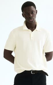 H&M Regular-fit Knit Polo Shirt