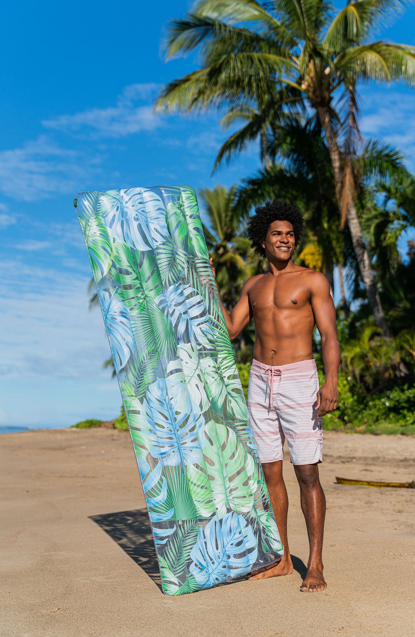 POOLCANDY Palm Deluxe Raft Pool Float | Nordstromrack