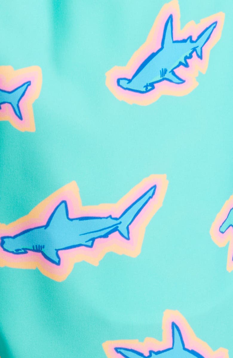 Chubbies 5.5-Inch The Hydrofoils Swim Trunks - Bright Pink