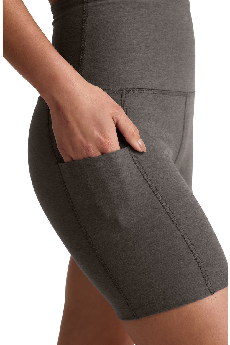 Space Dye Keep Pace Bike Shorts, Alternate, color, TRUE GRAY HEATHER