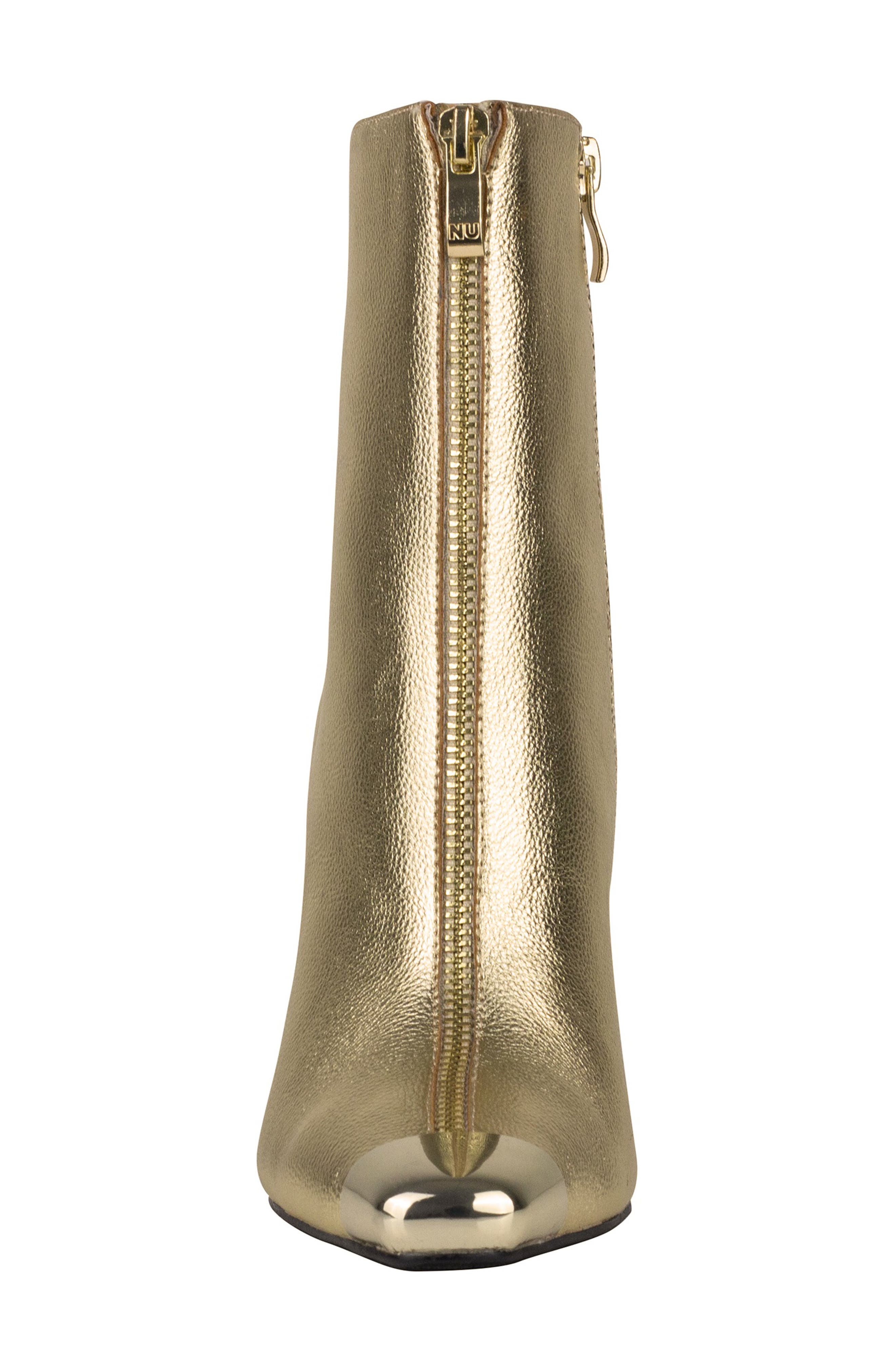 NINETY UNION Lovely Zipper Boot, Alternate, color, Gold