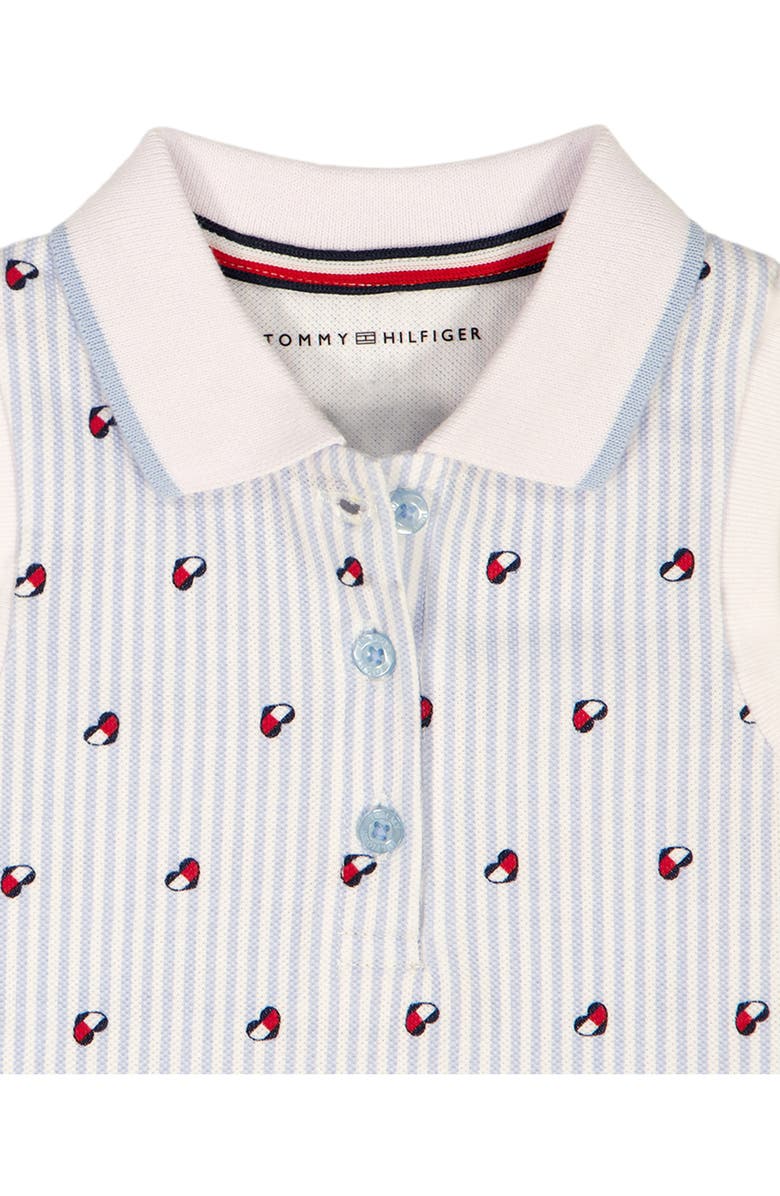 Tommy Hilfiger Tommy Heart Logo Vest & Skort Set, Alternate, color, Light/ Pastel Blue