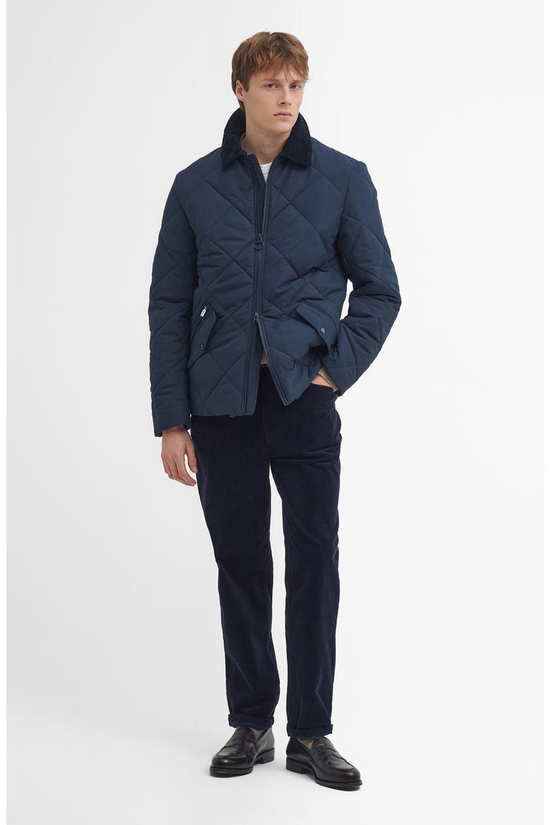 City Chelsea Quilted Jacket, Alternate, color, NAVY