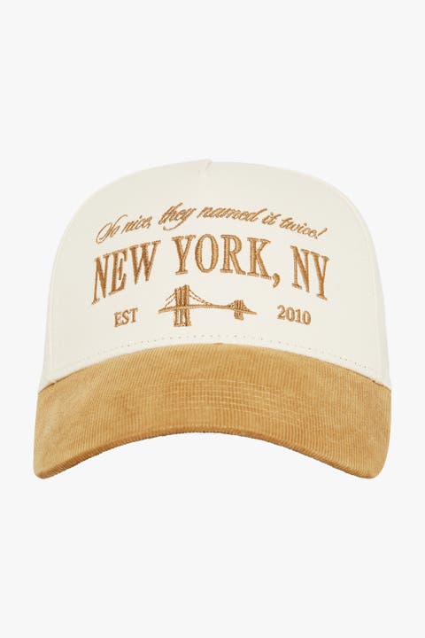 Corduroy Baseball Hat