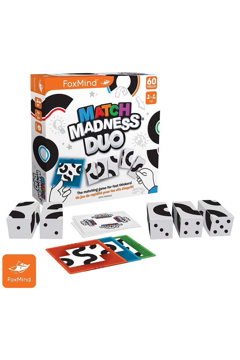 Match Madness Duo Matching Game, Ages 8+, Alternate, color, Multicolored