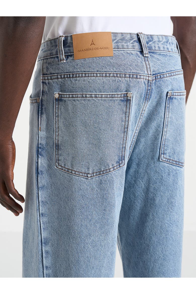 Relaxed Fit Jeans, Alternate, color, Mid Blue