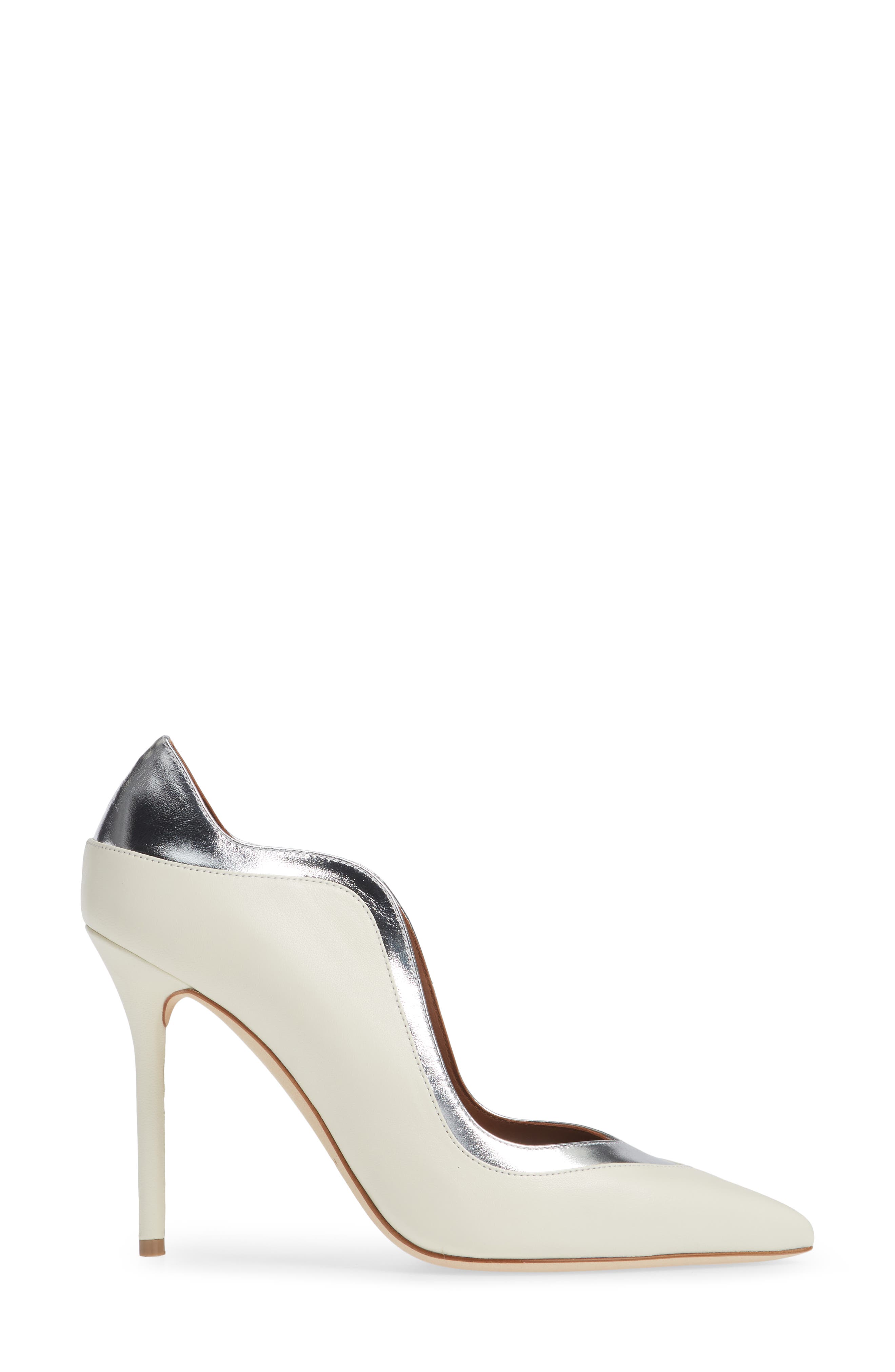 Malone Souliers Penelope Wave Pointy Toe Pump, Alternate, color, 