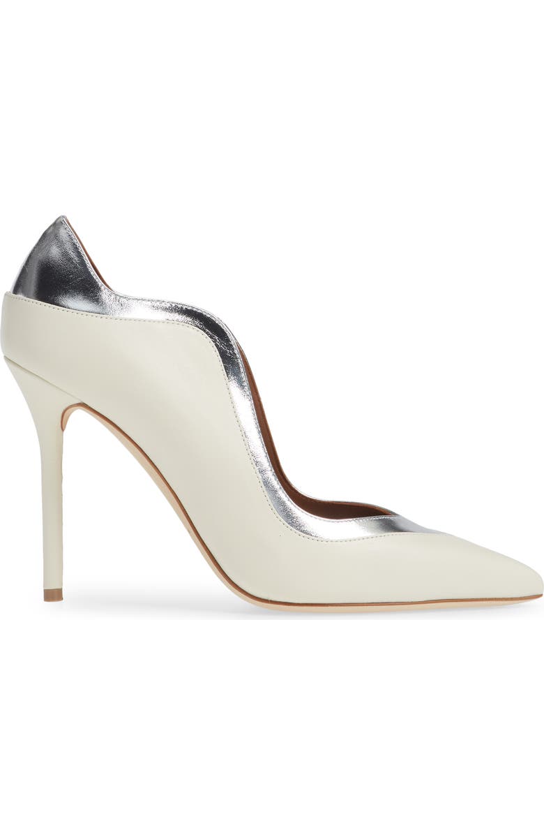 Malone Souliers Penelope Wave Pointy Toe Pump, Alternate, color,