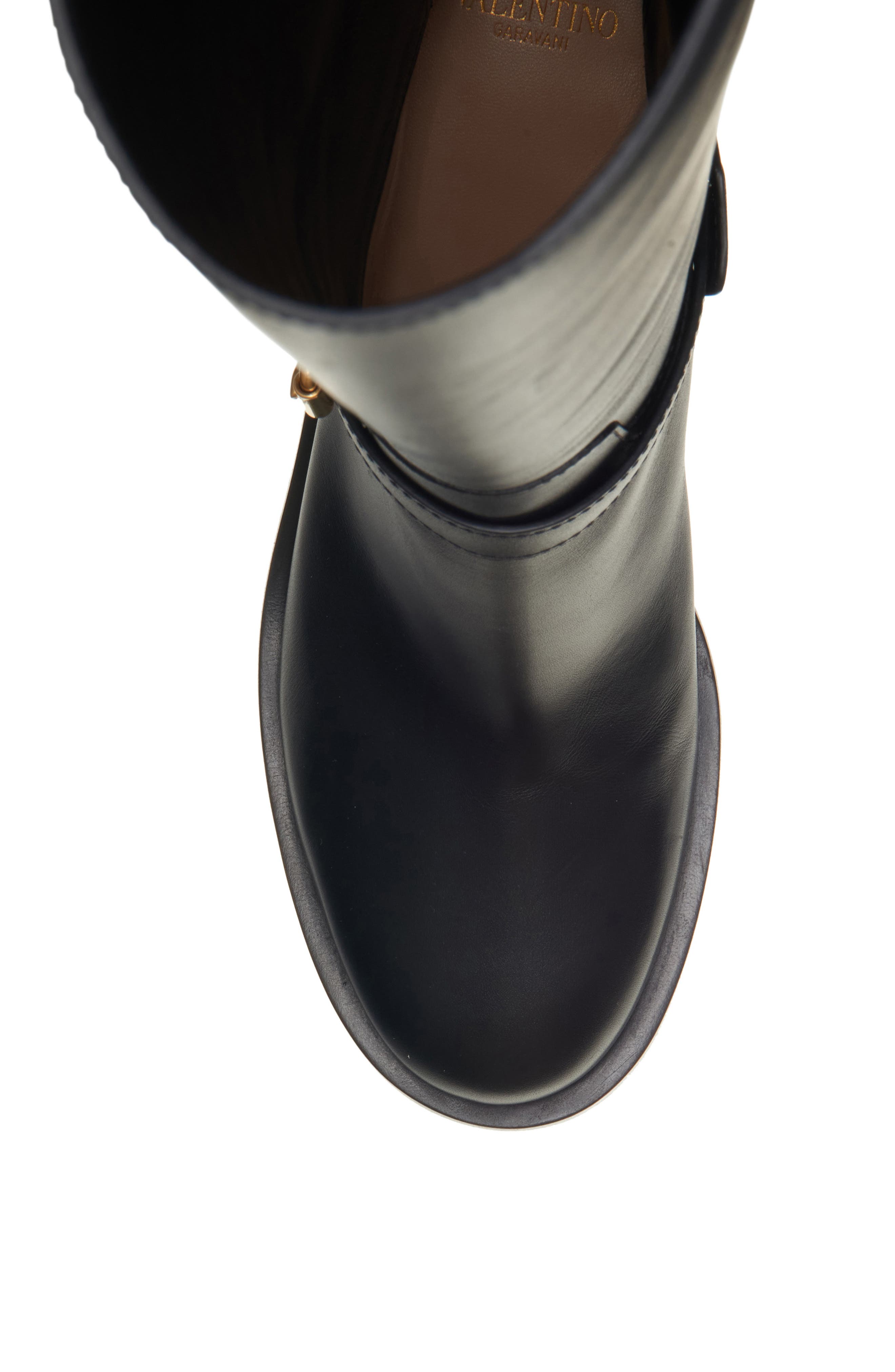 Valentino Garavani VLOGO Signature Boot, Alternate, color, Black