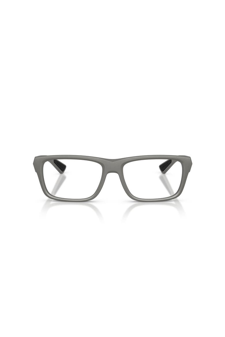 56mm Rectangle optical glasses, Alternate, color, Grey