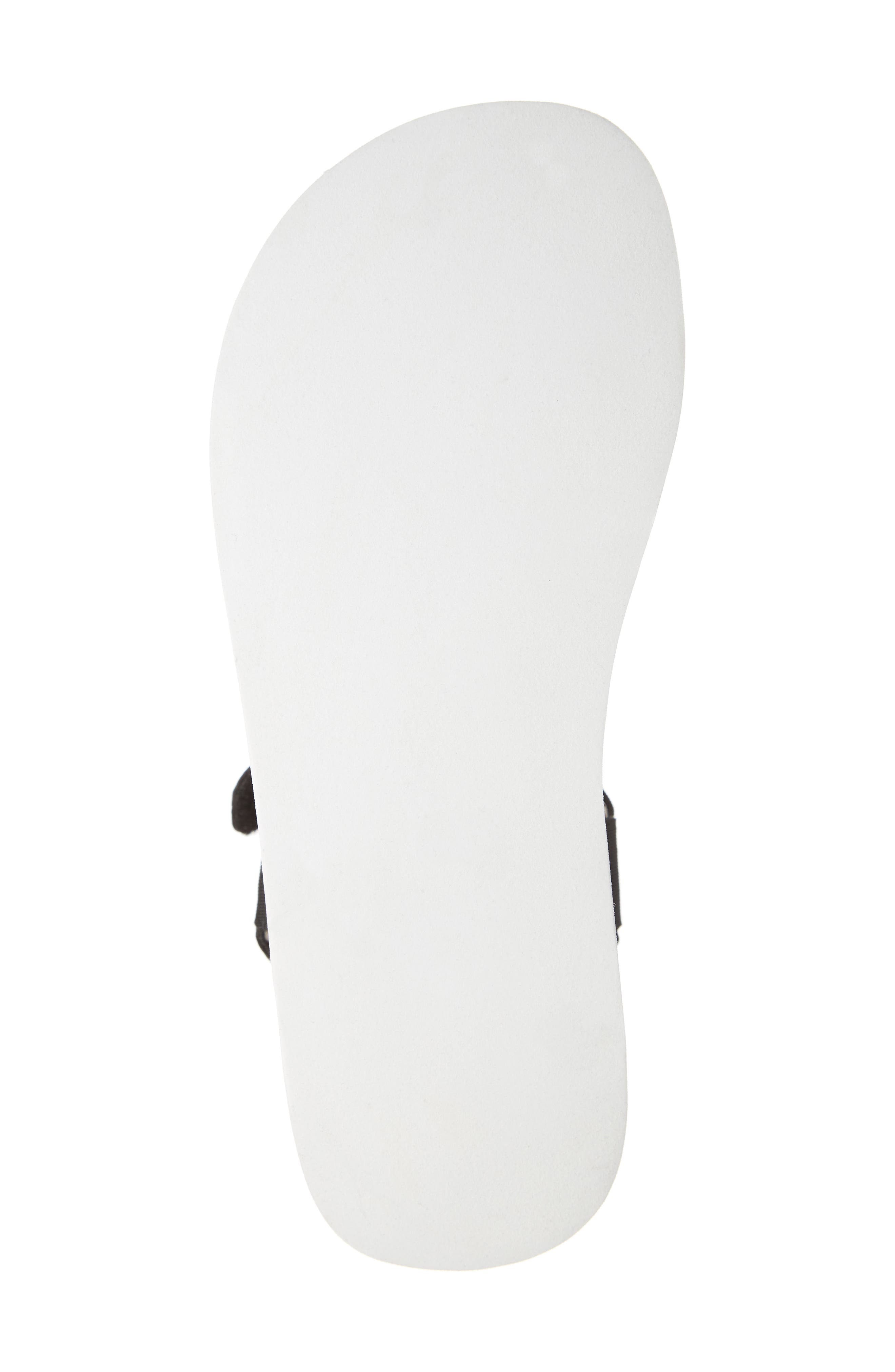 Hang 10 Surf Sandal, Alternate, color, BLACK WHITE COMBO