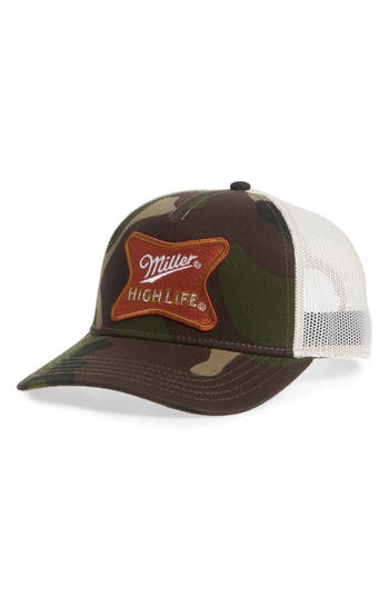 AMERICAN NEEDLE AMERICAN NEEDLE MILLER HIGH LIFE TRUCKER CAP