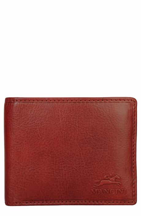RFID Secure Leather Left Wing Wallet