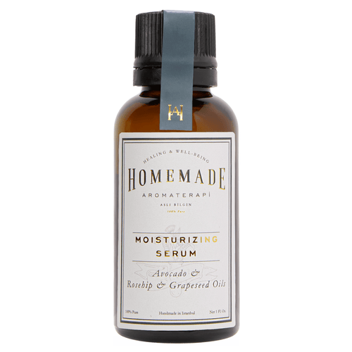 Homemade Aromaterapy Avocado Rosehip Hydrating Nourishing Face Serum In Gold