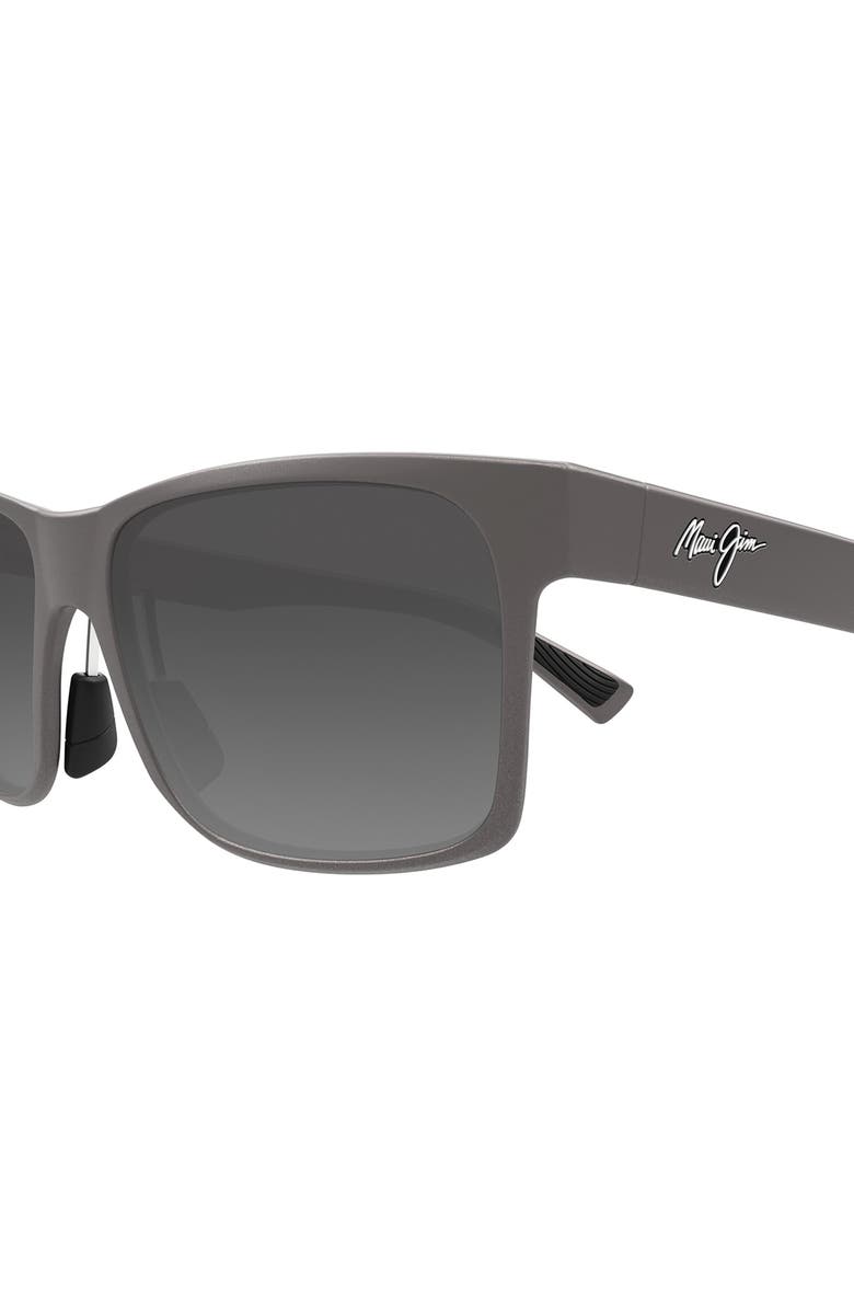Maui Jim Ho'opili 58mm PolarizedPlus2<sup>®</sup> Wrap Sunglasses, Alternate, color, Grey