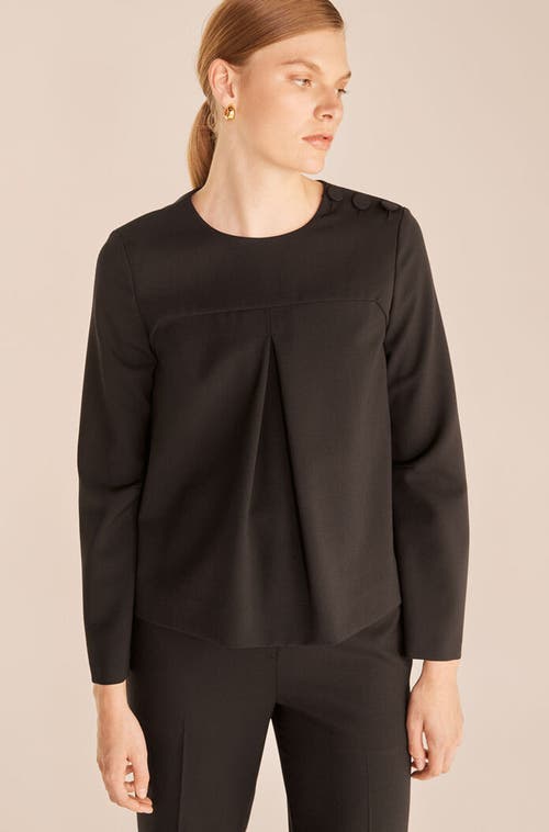 REBECCA TAYLOR REBECCA TAYLOR MOD SUITING BLOUSE