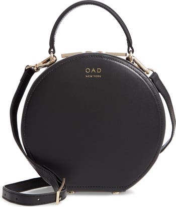 OAD New York Mini Circle Pebbled Leather Satchel | Nordstrom