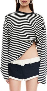 LIONESS Bloom Stripe Top