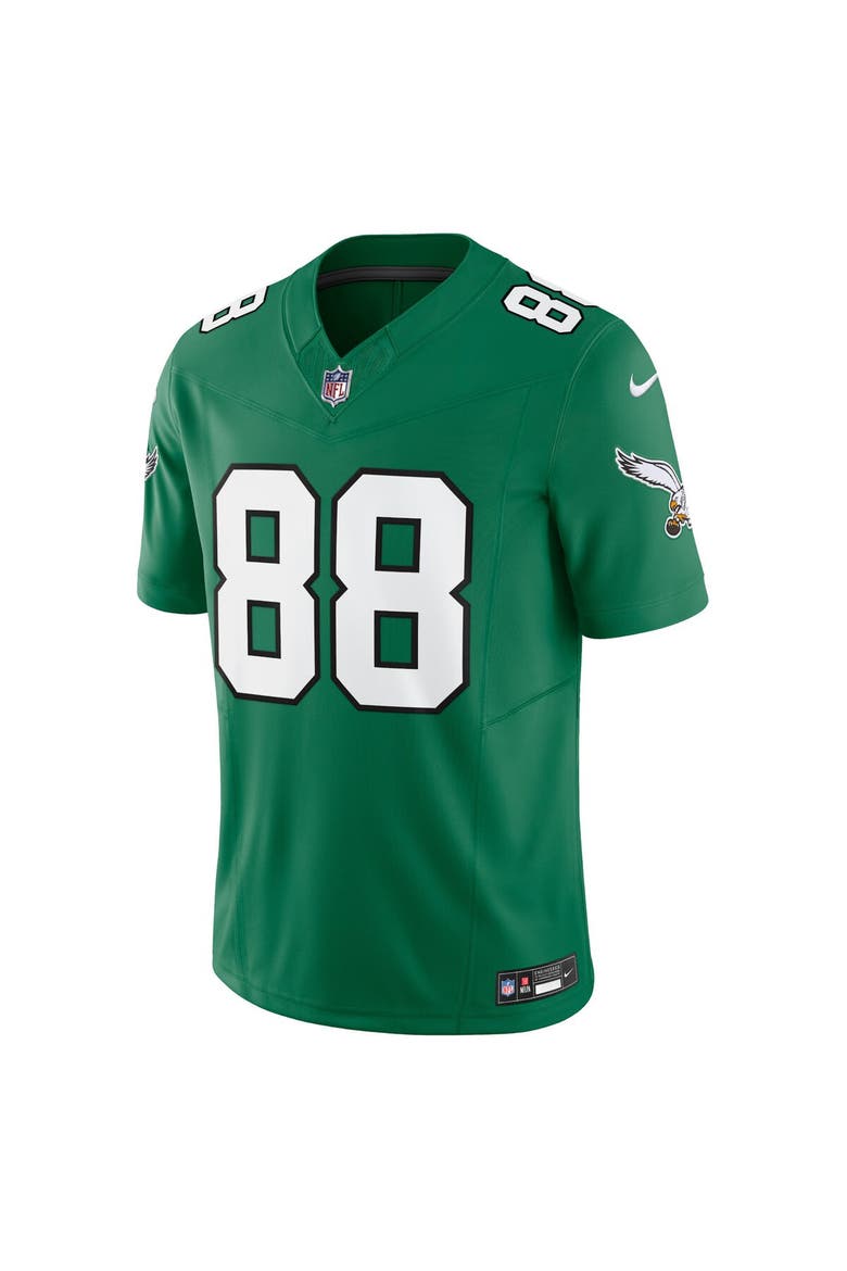 Men's Nike Dallas Goedert Kelly Green Philadelphia Eagles Vapor F.U.S.E. Limited Jersey, Alternate, color, Kelly Green