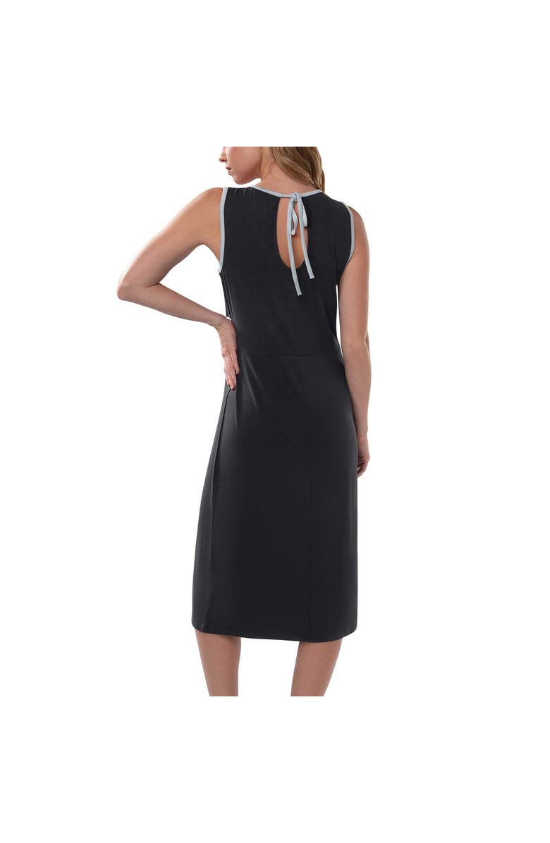 G-III 4HER BY CARL BANKS Women's G-III 4Her by Carl Banks Black Las Vegas Raiders Main Field Maxi Dress, Alternate, color, Black
